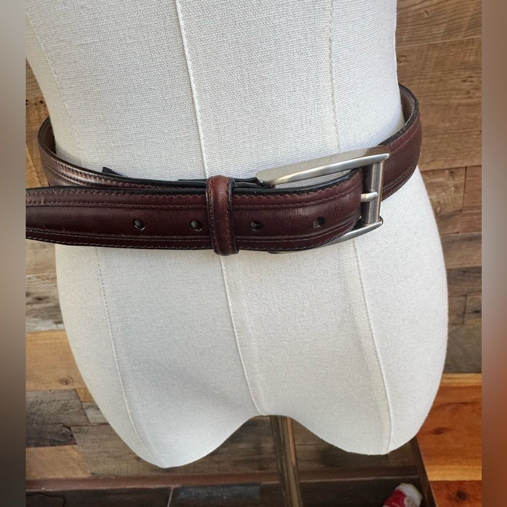 Brighton Full Grain Leather Belt E1508 | Size 40 | Handcrafted USA